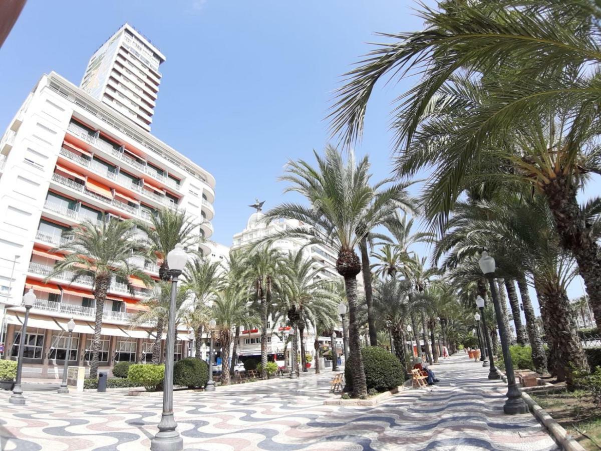Apartamento Grande-Centro Barrio Playa Alicante Buitenkant foto
