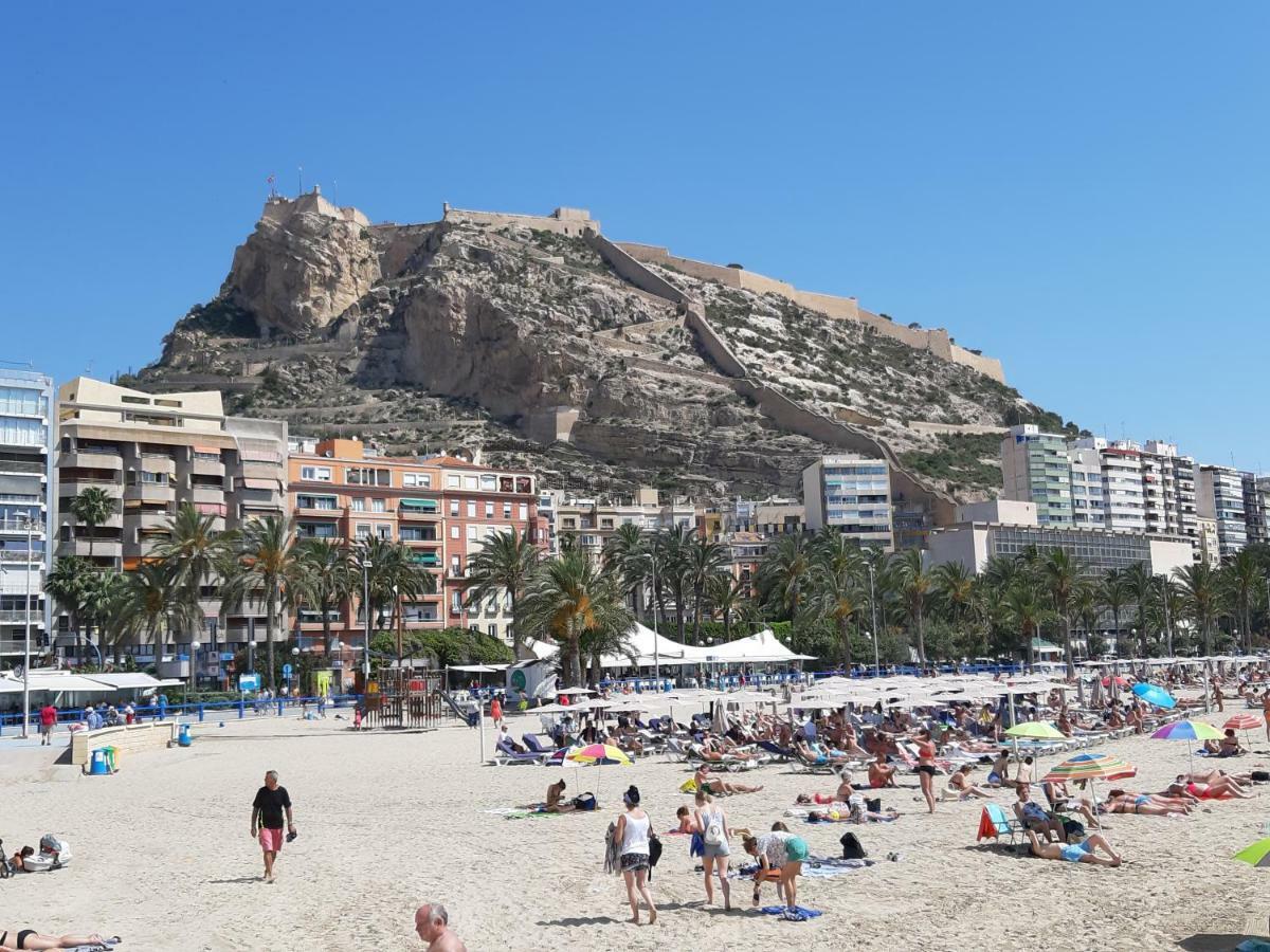 Apartamento Grande-Centro Barrio Playa Alicante Buitenkant foto
