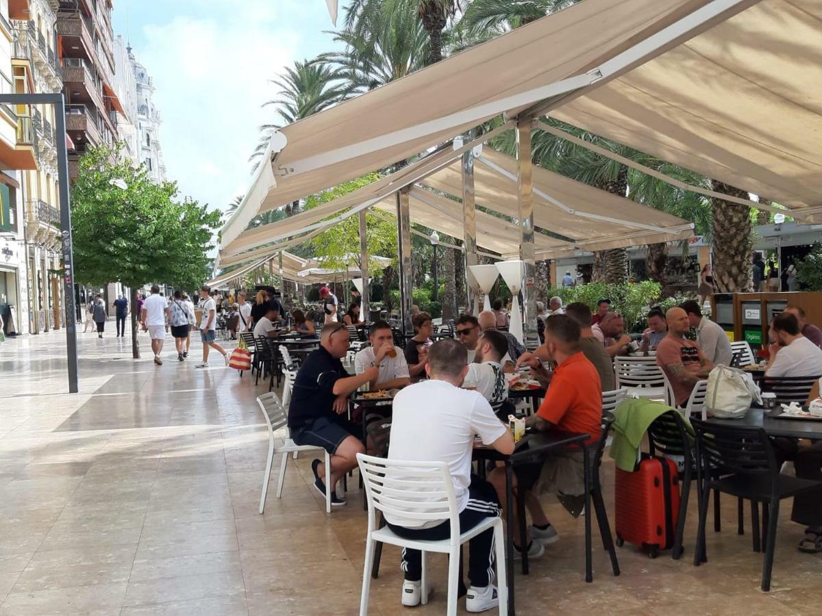 Apartamento Grande-Centro Barrio Playa Alicante Buitenkant foto