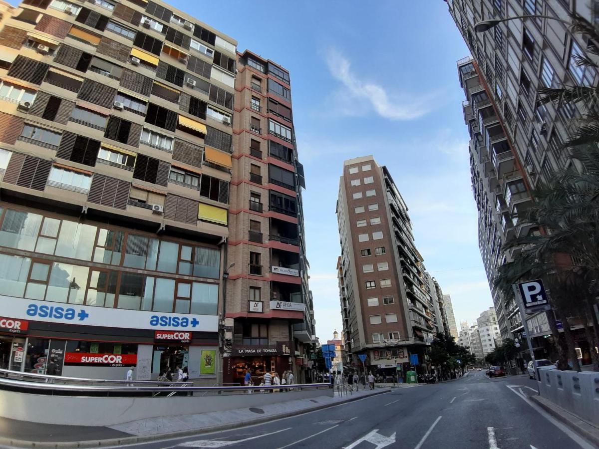 Apartamento Grande-Centro Barrio Playa Alicante Buitenkant foto